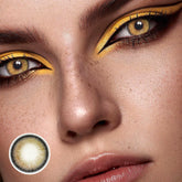 Lentilles de contact colorées sur ordonnance Astrea Tea Brown